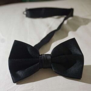 Black Adjustable Bowtie